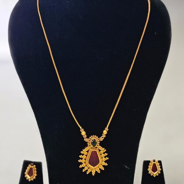 Chain with Earrings Set