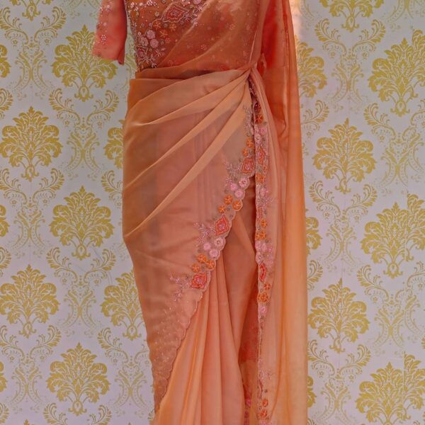 Designer Saree with Elegant Traditional Grace